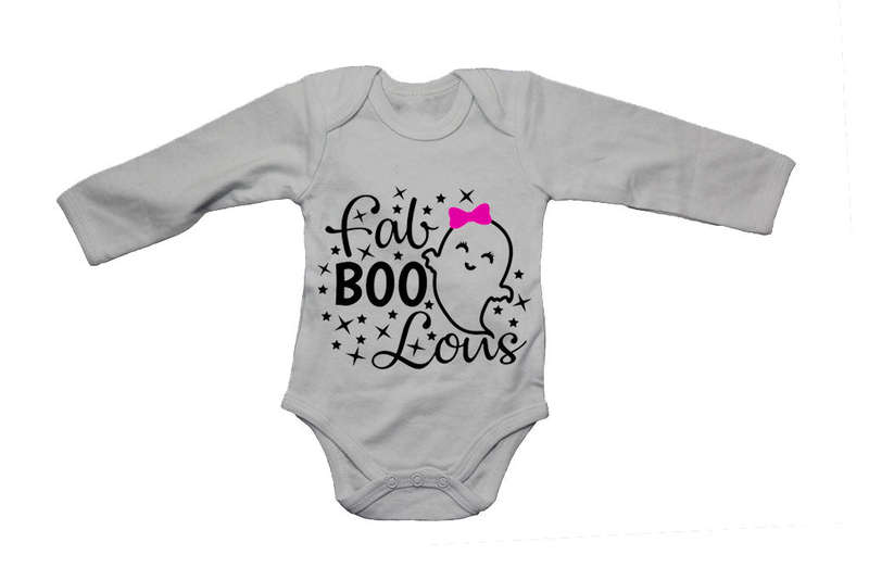 Fab-BOO-lous - Halloween Ghost - Baby Grow