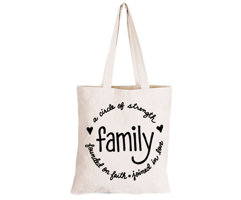 Family - Circular - Eco-Cotton Natural Fibre Bag