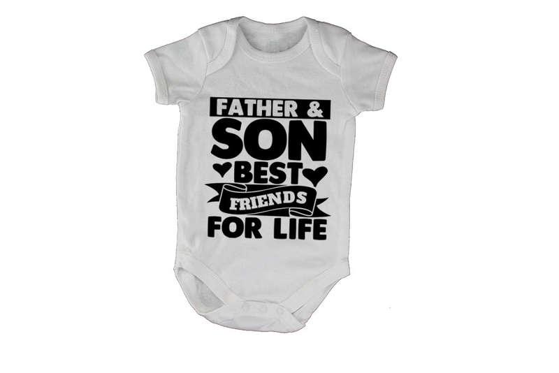 Father & Son - Friends For Life - Baby Grow