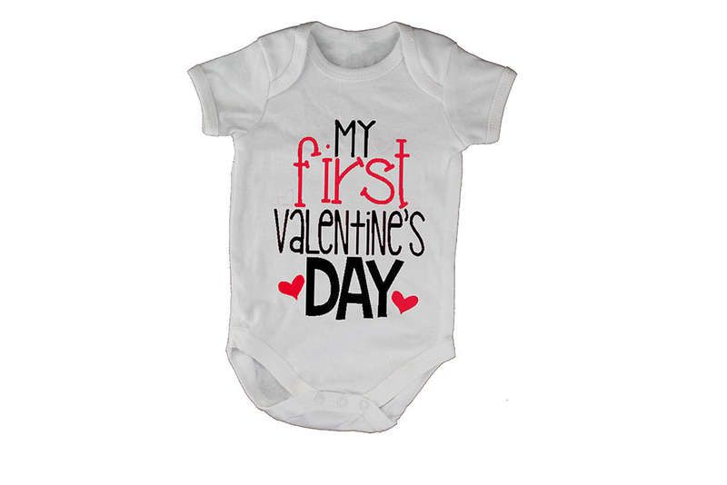 My First Valentine's Day - Baby Grow