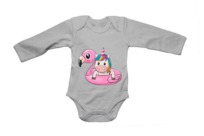 Flamingo Unicorn - Baby Grow