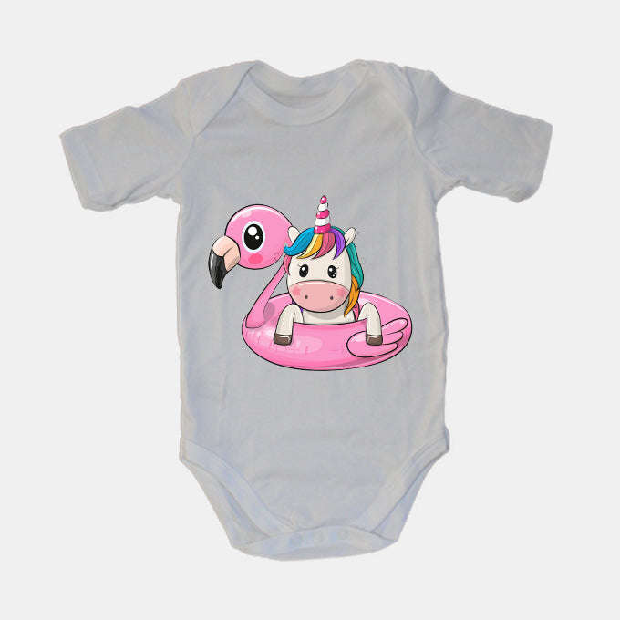 Flamingo Unicorn - Baby Grow