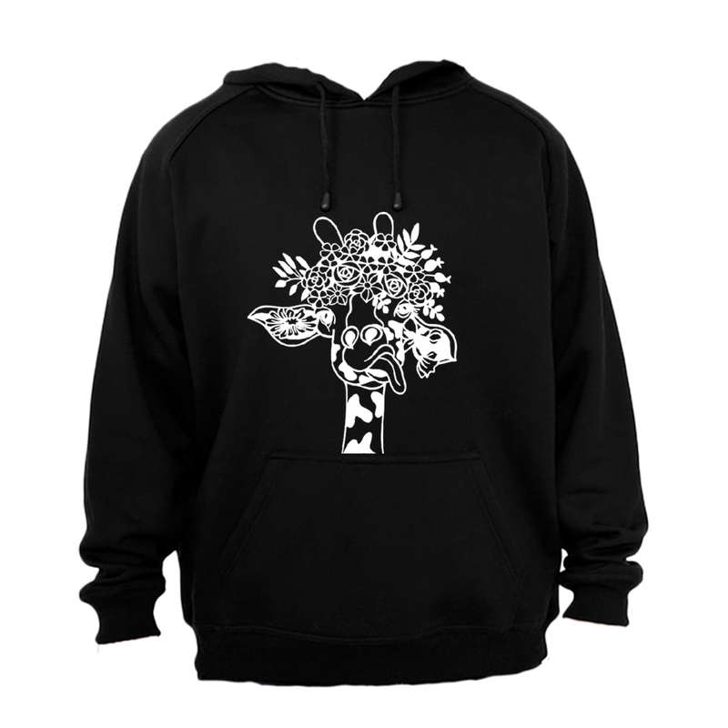 Flower Giraffe - Hoodie