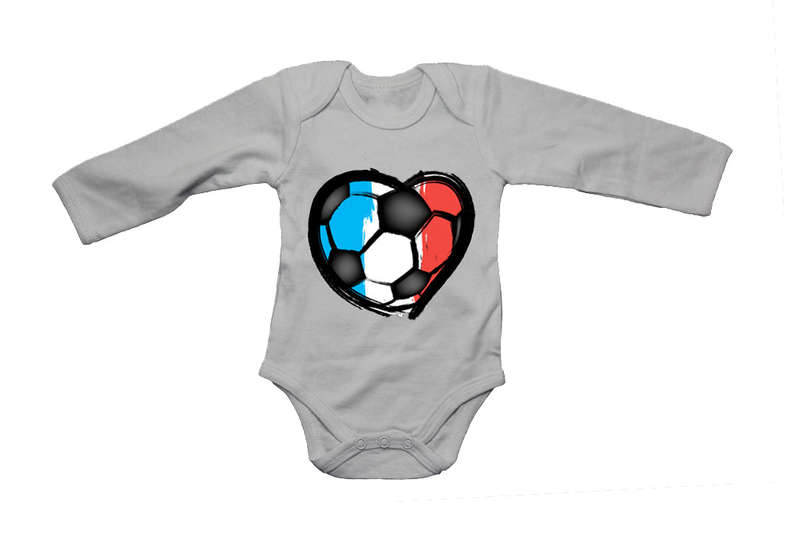 France - Soccer Inspired - Baby Grow