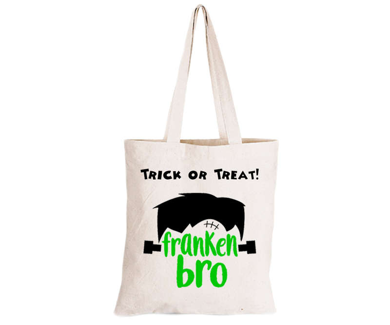 Franken BRO - Halloween- Eco-Cotton Trick or Treat Bag