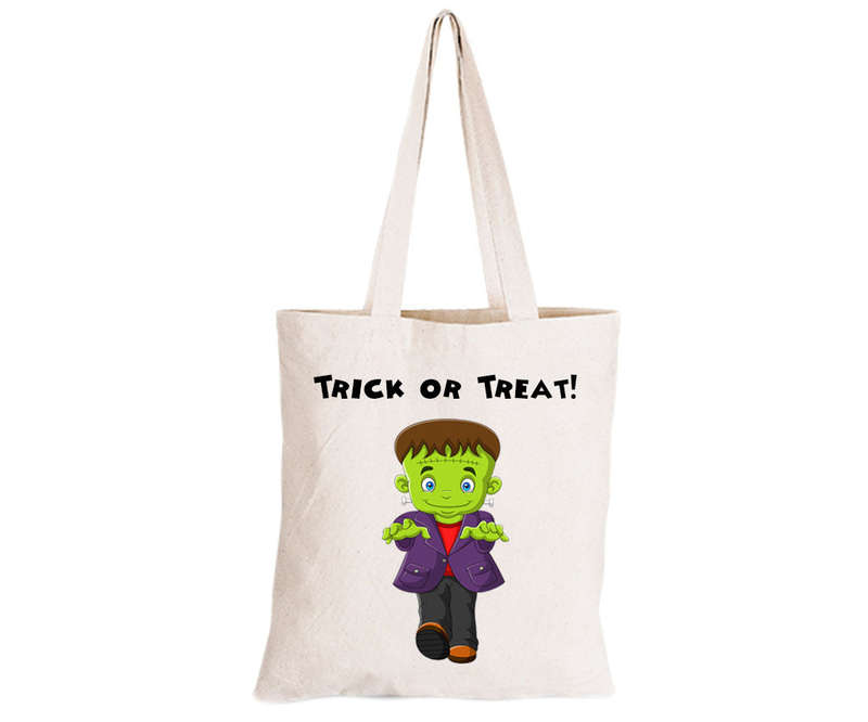 Frankenstein Zombie - Eco-Cotton Trick or Treat Bag
