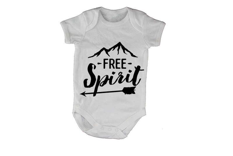 Free Spirit - Mountains - Baby Grow