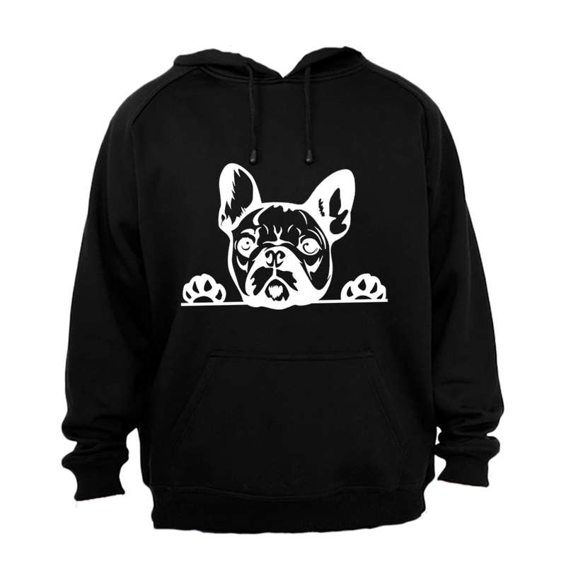 Peeking French Bulldog - Hoodie