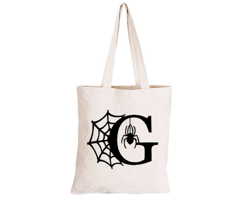 G - Halloween Spiderweb - Eco-Cotton Trick or Treat Bag