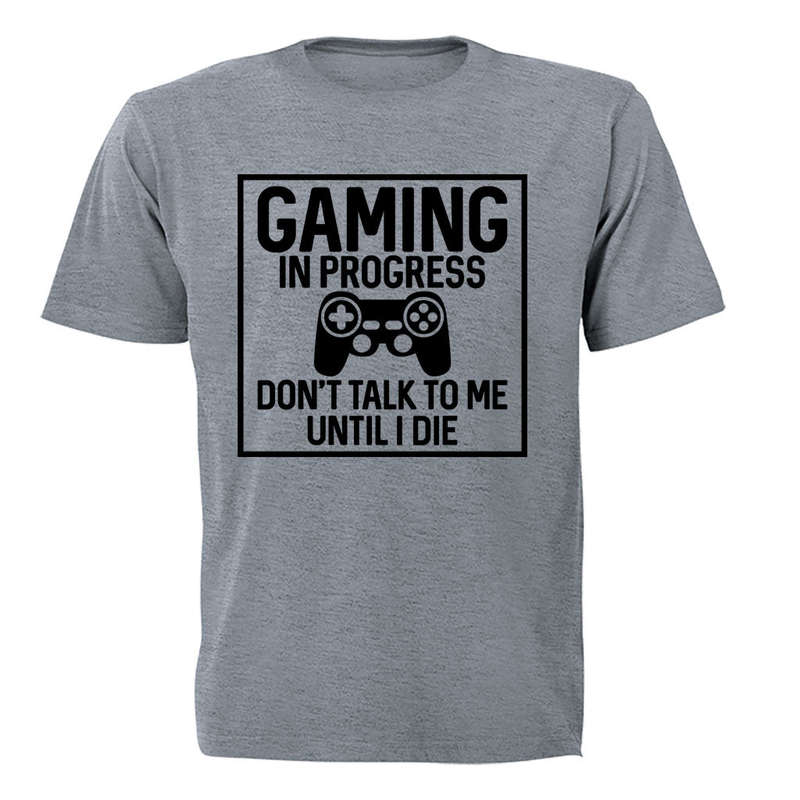 Gaming in Progress - Adults - T-Shirt