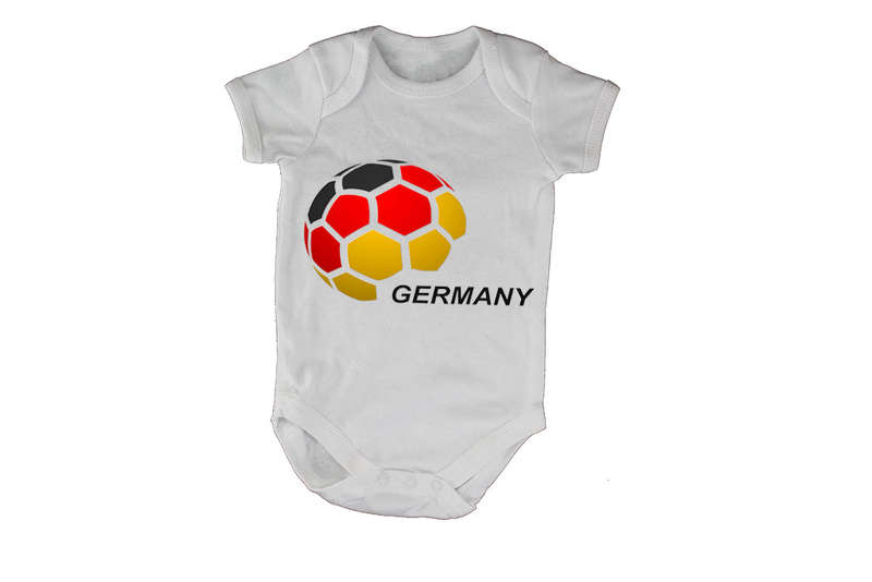 Germany - Soccer Ball - Baby Grow
