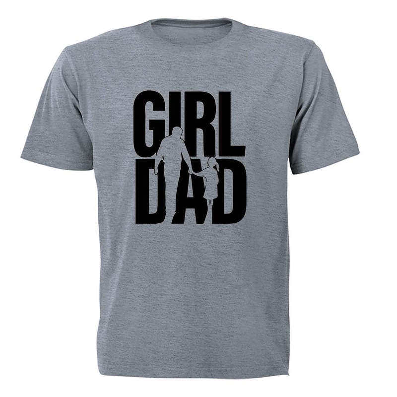Girl Dad - Silhouette - Adults - T-Shirt