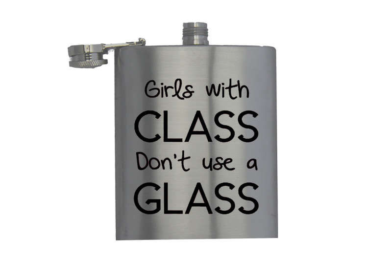 Girls With Class - Hip Flask