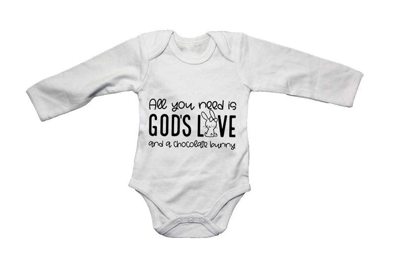 God's Love & Chocolate - Easter - Baby Grow
