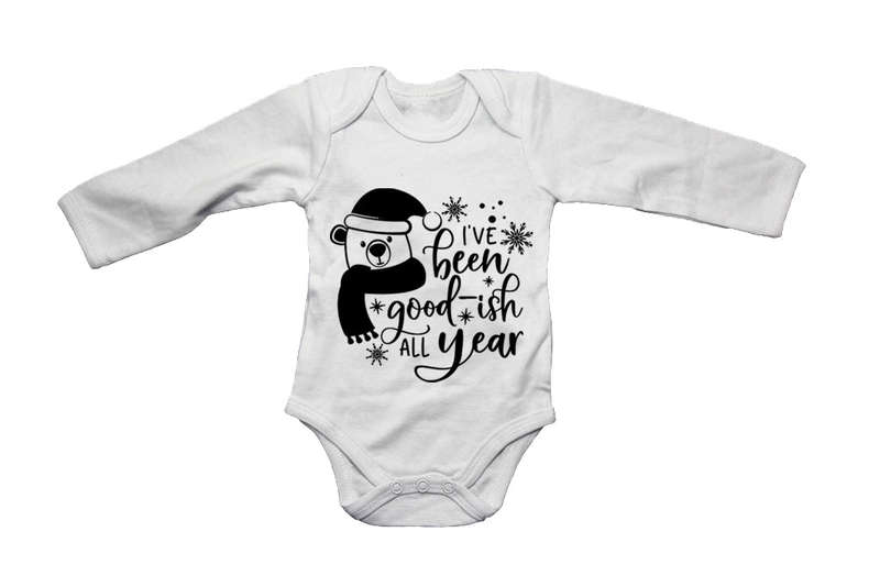 Good-ISH - Christmas Bear - Baby Grow