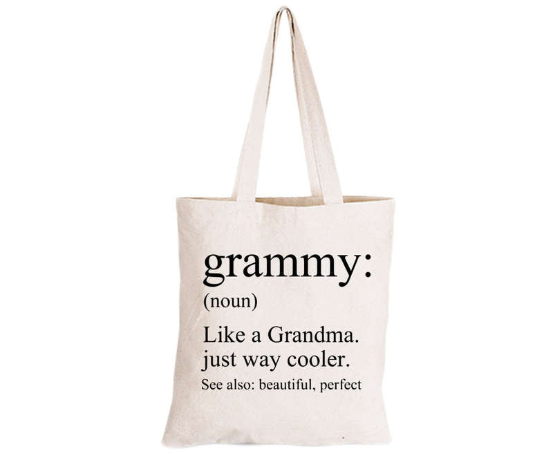 Grammy - Eco-Cotton Natural Fibre Bag