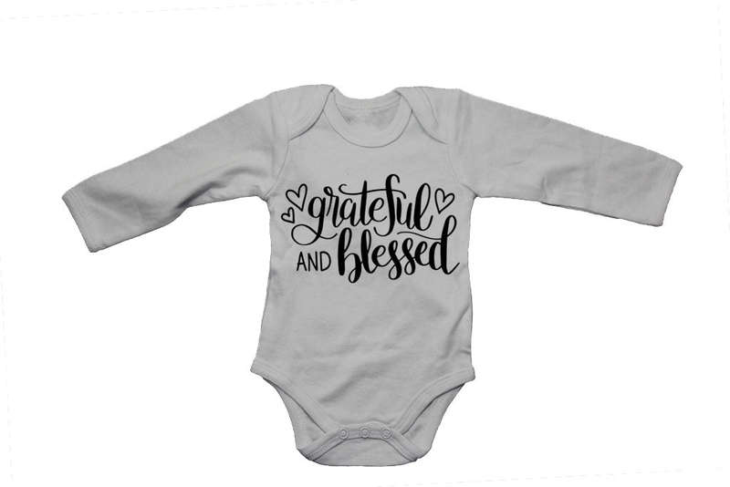 Grateful and Blessed - Baby Grow