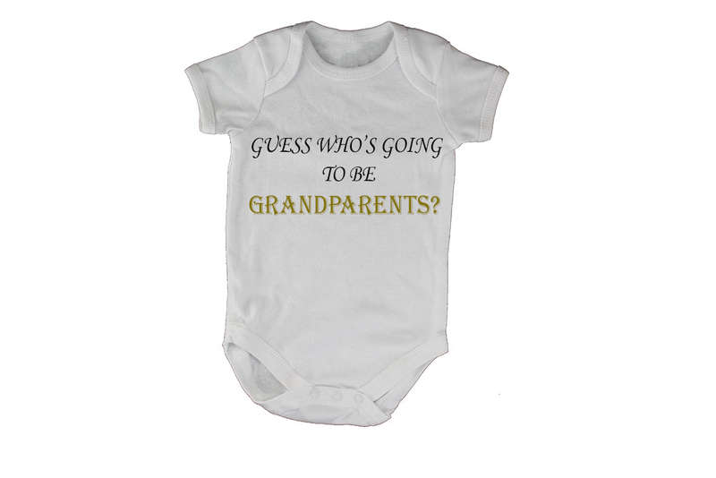 Guess Who's Going to be Grandparents? - Baby Grow