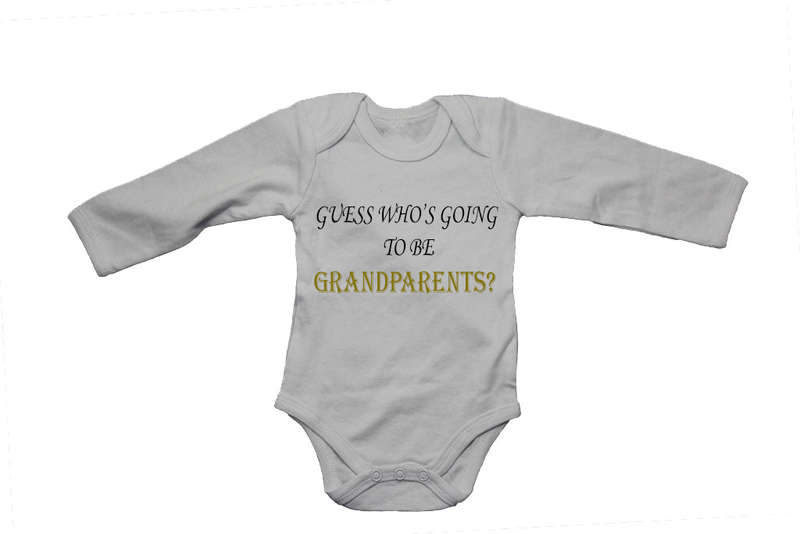Guess Who's Going to be Grandparents? - Baby Grow