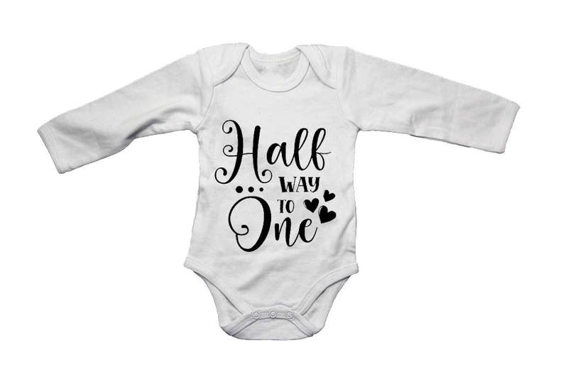 Half Way To ONE - Baby Grow