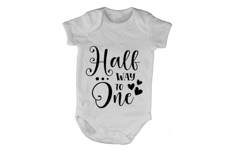 Half Way To ONE - Baby Grow