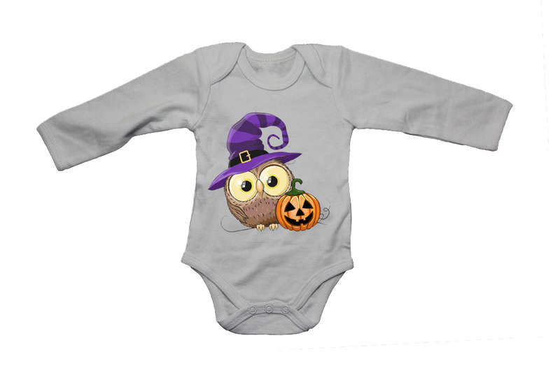 Halloween Owl - Baby Grow
