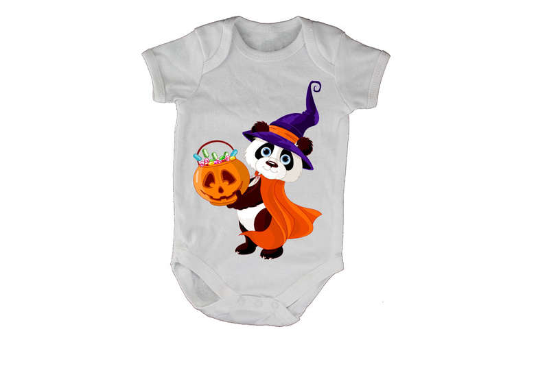 Halloween Panda - Baby Grow