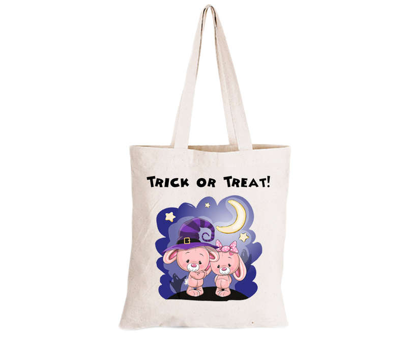 Halloween Bunnies - Eco-Cotton Trick or Treat Bag