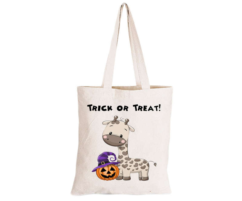 Halloween Giraffe - Eco-Cotton Trick or Treat Bag