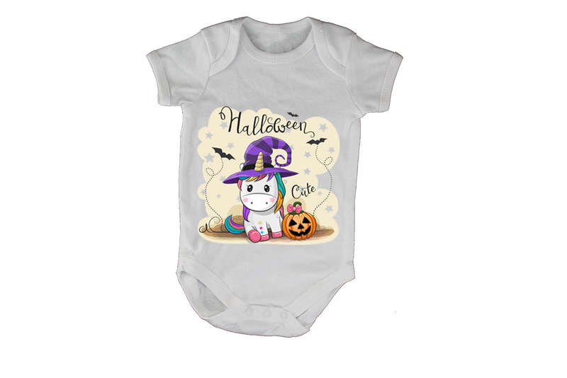 Halloween Unicorn - Baby Grow