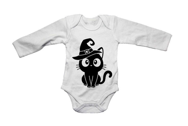 Halloween Kitten - Baby Grow