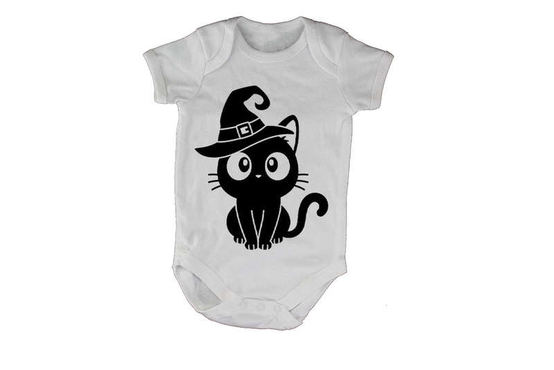 Halloween Kitten - Baby Grow