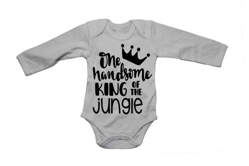 One Handsome King of the Jungle - Baby Grow