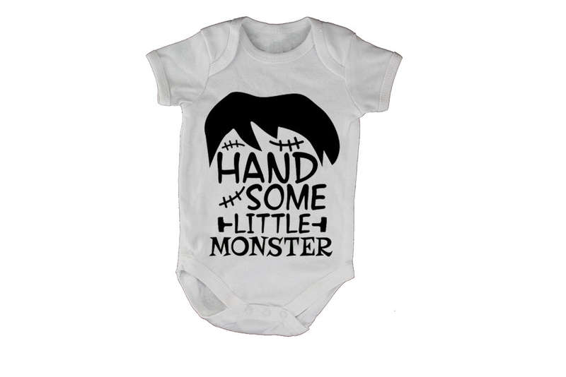 Handsome Little Monster - Halloween - Baby Grow