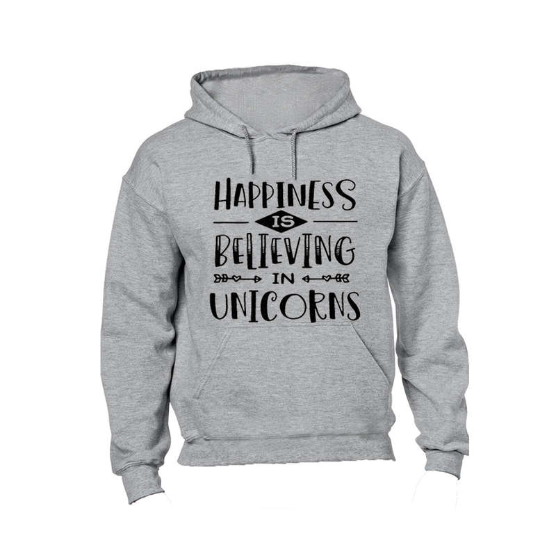 Happiness is Believing in Unicorns - Hoodie