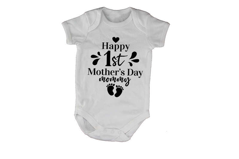 Happy 1st Mothers Day Mommy - Baby Grow