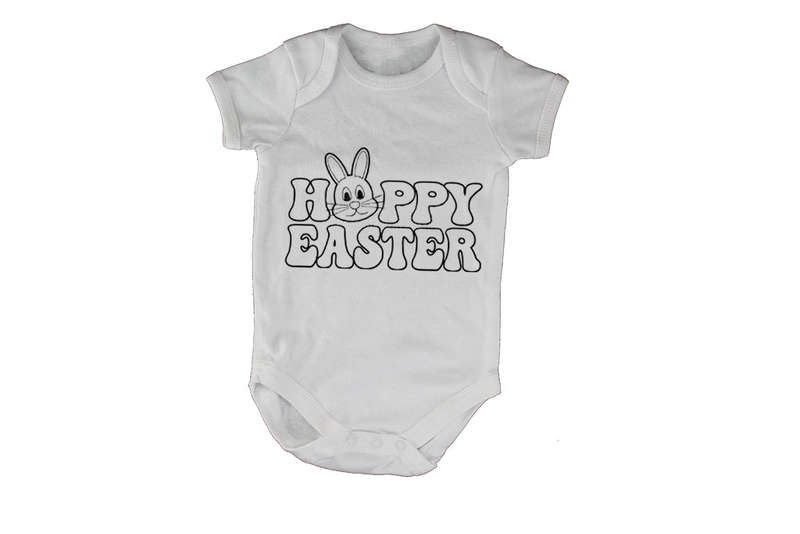 Happy Easter - Bunny Face - Baby Grow