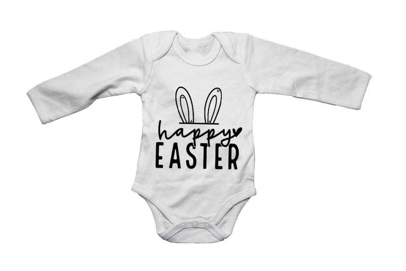 Happy Easter - Ears - Baby Grow