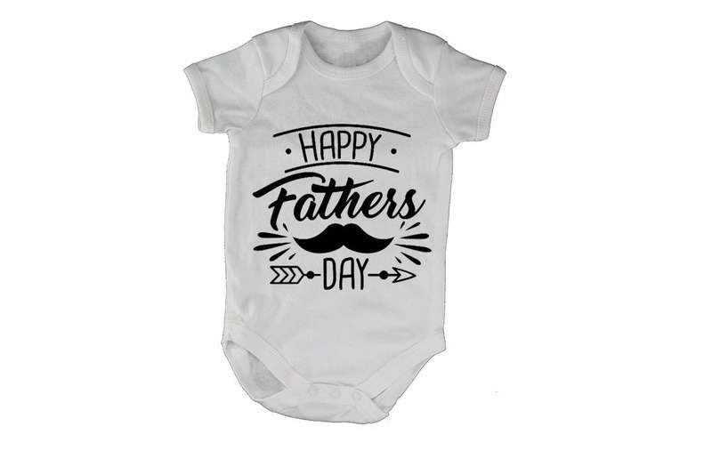 Happy Father's Day - Arrow - Baby Grow