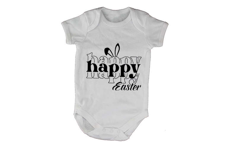Happy Happy Easter - Baby Grow