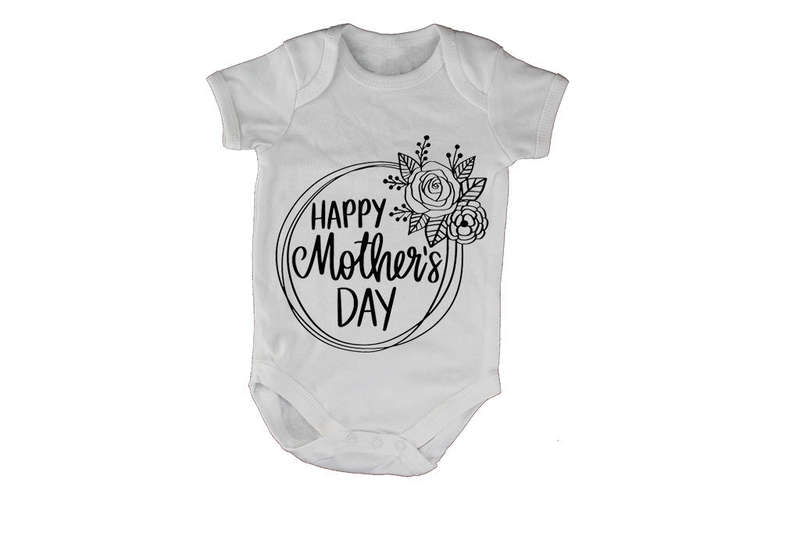 Happy Mother's Day - Circular - Baby Grow