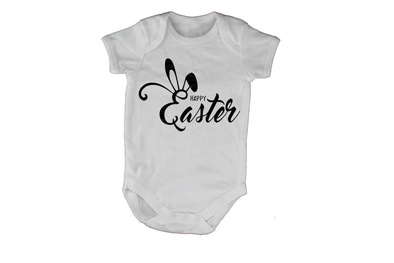 Happy Easter - Bunny Ears - Baby Grow