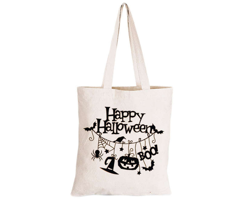 Happy Halloween - Decoration Design - Eco-Cotton Trick or Treat Bag