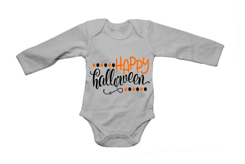 Happy Halloween - Dots - Baby Grow