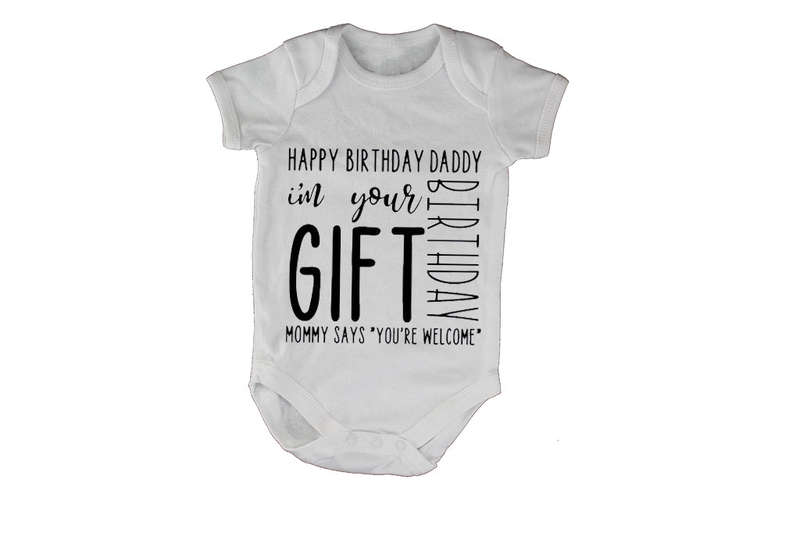 Happy Birthday Daddy - Baby Grow