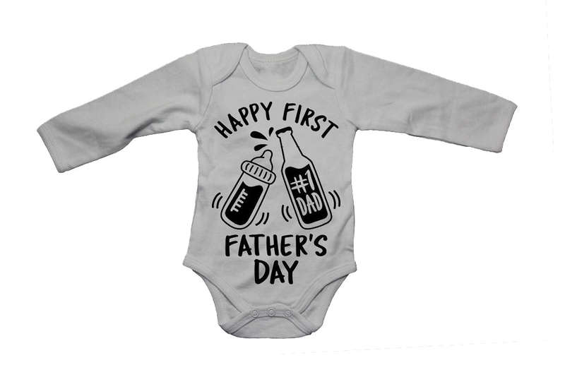 Happy First Father's Day - Baby Grow