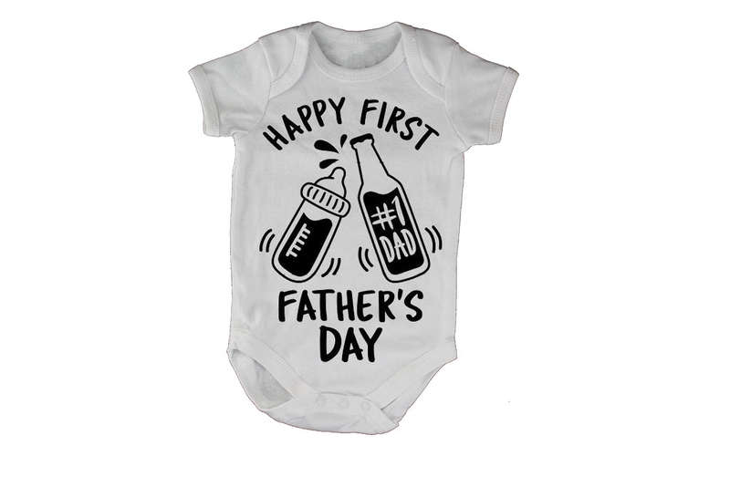 Happy First Father's Day - Baby Grow