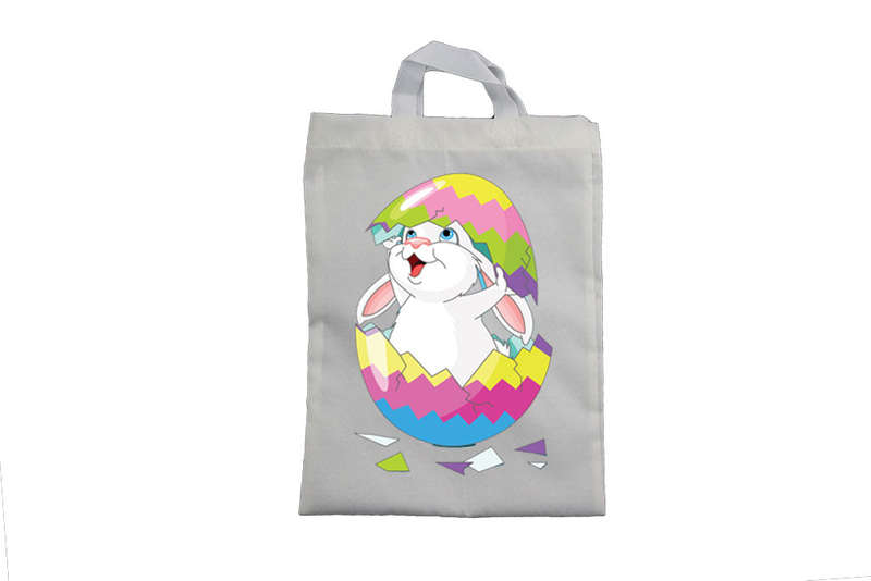 Hatched Easter Bunny - Easter Bag