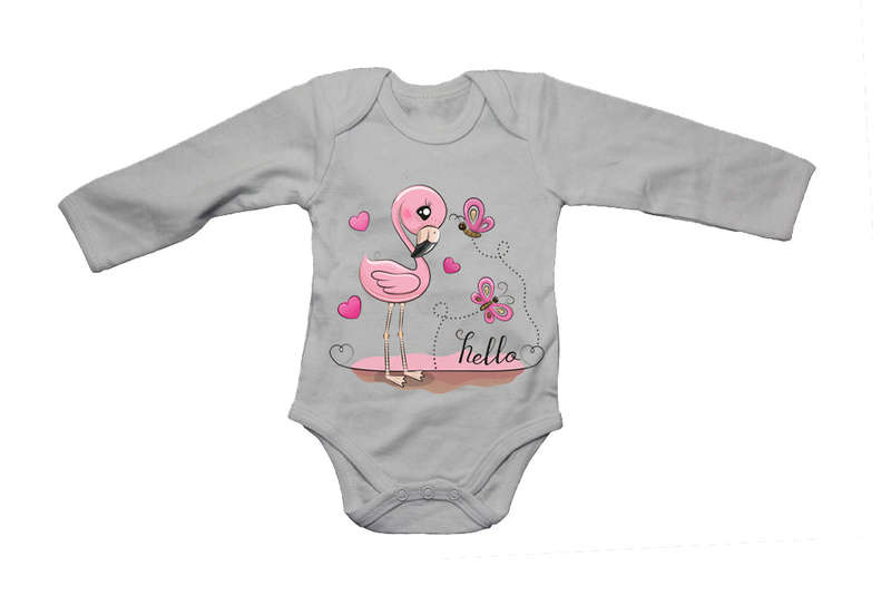 Hello Flamingo - Baby Grow