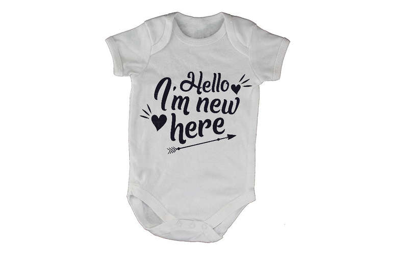 Hello, I'm New Here! - Baby Grow